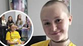 Swindon girl braves the shave for a very special reason