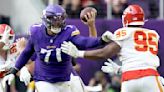 Vikings left tackle Darrisaw is questionable vs. Falcons