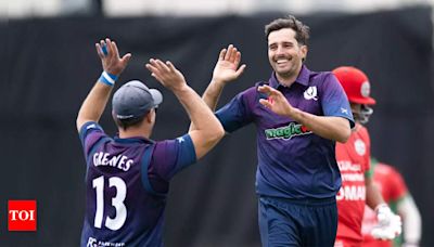 Scotland pacer breaks all-time ODI bowling record on debut with... | Cricket News - Times of India