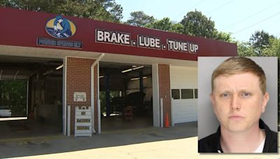 Knife-wielding man tells Cobb auto shop workers they’re ‘going to die tonight,’ slashes tires