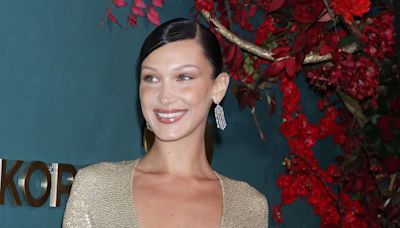 Bella Hadid's 'dream comes true' with Saint Laurent partnership