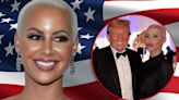 Amber Rose Endorses Donald Trump for President, Sparks Backlash