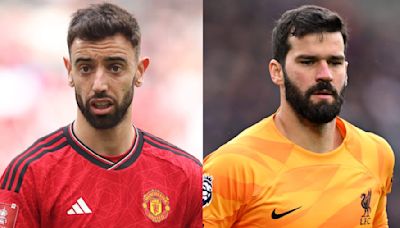 Football transfer rumours: Man Utd to receive £128m Fernandes offer; Alisson considers Liverpool exit
