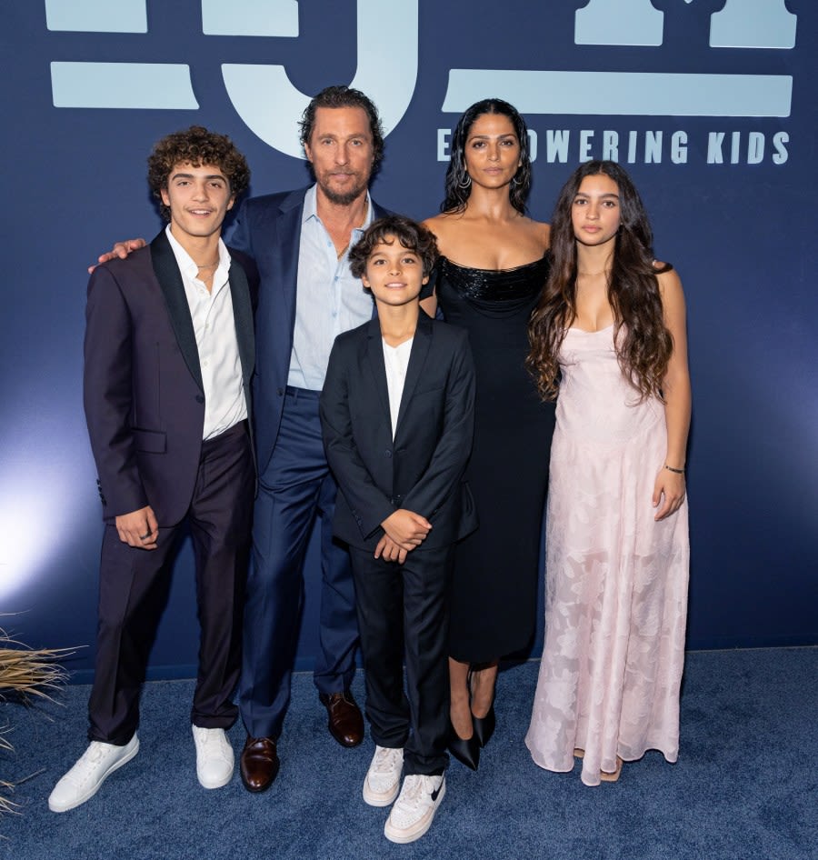 Matthew McConaughey and Camila Alves' Kids Are All Grown Up on Red Carpet