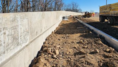 This permanent Vietnam Veterans Memorial Wall in Wayne will be among the nation's largest