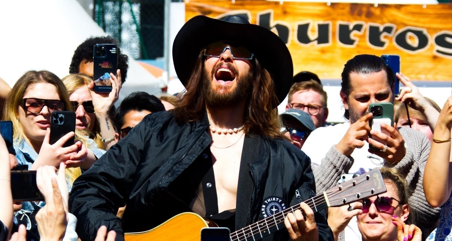 Jared Leto Surprises Fans with Thirty Seconds to Mars Show in Berlin!