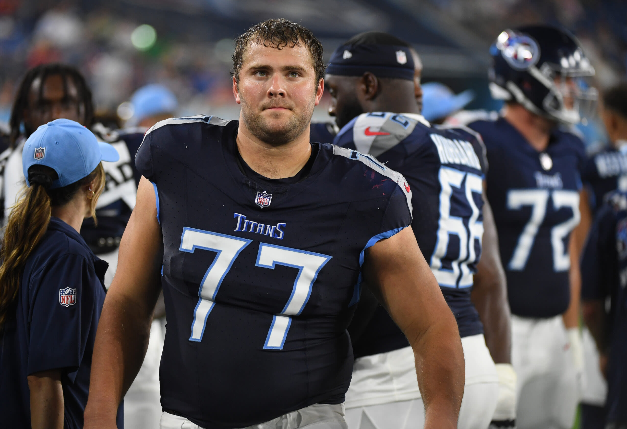 Titans’ Peter Skoronski details rookie struggles: ‘I was all over the place’