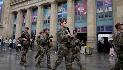 Trains across France halted by coordinated arson attacks ahead of Olympics opening