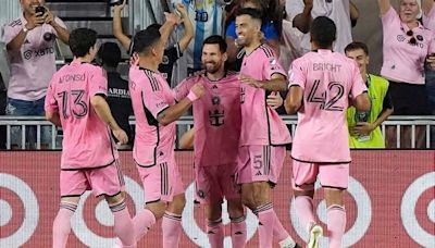 Doblete de Lionel Messi guía al Inter Miami ante el Nashville