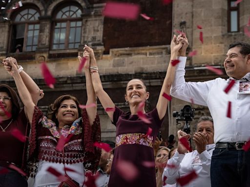 Claudia Sheinbaum, en el cierre de su campaña a la presidencia: “Me comprometo a guardar el legado de López Obrador”