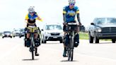 Ukrainian cyclists stop in Colorado Springs on coast-to-coast fundraising trip