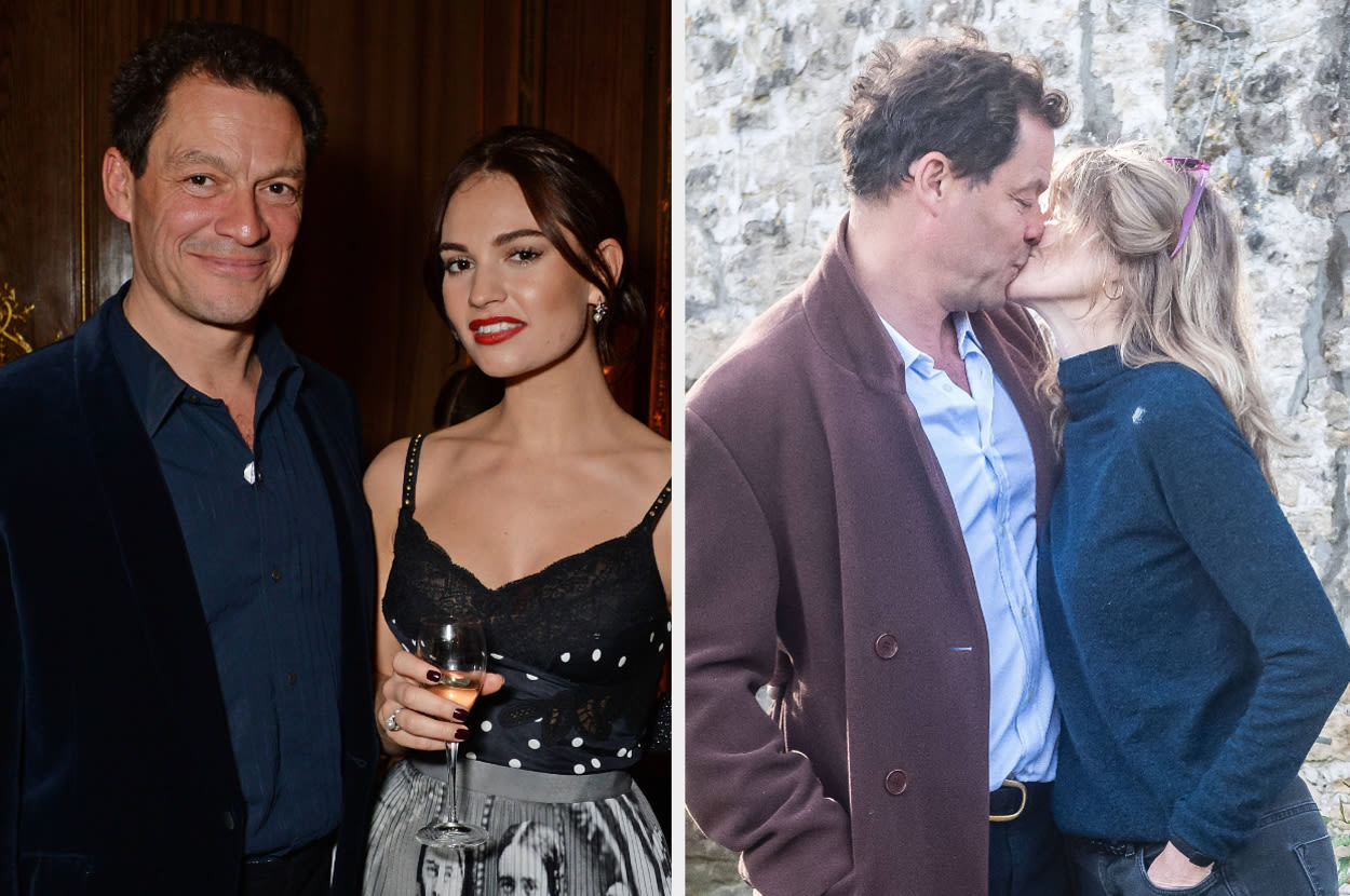 "The Crown" Star Dominic West Finally Addressed Those Lily James Photos And Cheating Speculation