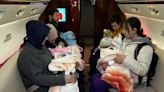 Babies pulled from rubble of Turkey earthquake flown to safety on Erdogan’s plane