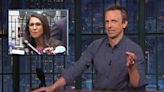 Seth Meyers Revels in Lauren Boebert’s Courthouse Humiliation