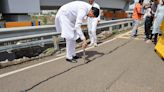 Road to India’s longest sea bridge, Atal Setu, develops cracks after 6 months