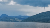 Incredible moment 'twister' spotted over Scotland in rare weather phenomenon