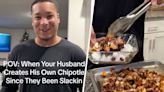 Husband goes viral for adorable Chipotle station for his wife