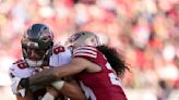 49ers safety Talanoa Hufanga will miss the rest of the season with a knee injury