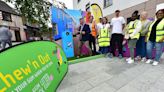 Gum litter taskforce rolls into Wexford to encourage people to Bin It!