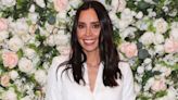 Christine Lampard looks radiant in a floral midi dress