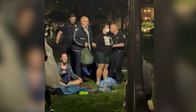 Over a dozen protesters arrested on University of Notre Dame campus