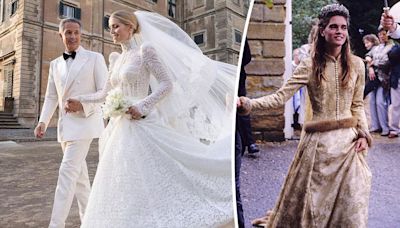 Lady Kitty Spencer's lavish Italian wedding and FIVE couture dresses