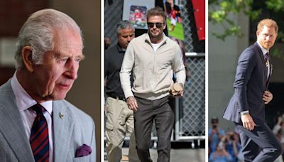 Snub It Like Beckham!: King Charles Met With Sports Icon During Brief Time Prince Harry Was in London for Invictus...