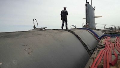 Acceso excepcional de periodistas a un submarino nuclear francés del modelo Rubis