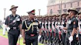 Outgoing army chief General Manoj Pande accorded guard of honour on final day in office - CNBC TV18
