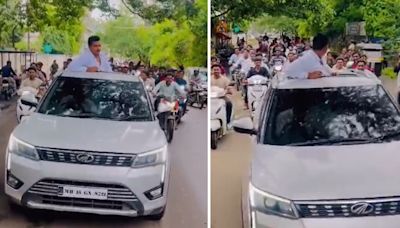 Maharashtra: Nashik Gangster, Out Of Jail, Taken Back Into Custody After Video Of His Mega ‘Comeback’ Rally Goes Viral