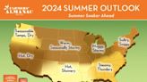 Hoping for more beach days this summer? Here’s what the Farmers' Almanac is predicting