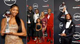 Athletes flex their fashion muscles at the 2023 ESPY Awards