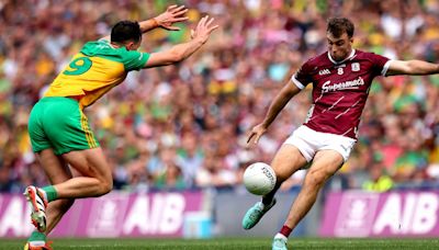 Paul Conroy was the hinge for Galway, and not one of his passes failed to find its man