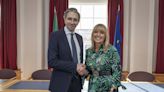Meeting Taoiseach Simon Harris one of councillor Sharon Tolan’s first jobs as Meath Cathaoirleach