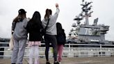 USS Ronald Reagan leaves its Japan homeport after nearly 9 years