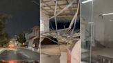 Fuertes vientos derribaron techos de departamentos y tiraron árboles en Monterrey, Nuevo León | VIDEOS