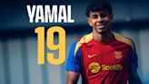 Lamine Yamal llevará el dorsal '19' con el Barça