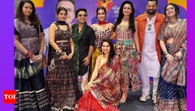 Viral Shah, Esha Kansara and others celebrates Navratri with Parthiv and Manasi Gohil's Garba in Mumbai | Gujarati Movie News - Times of India