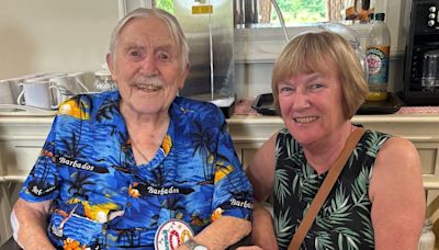 Shrewsbury WWII veteran celebrates 100th birthday and shares advice on longevity