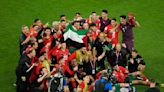 World Cup darling Morocco’s Cinderella run inspires Arab pride while waving the Palestinian flag