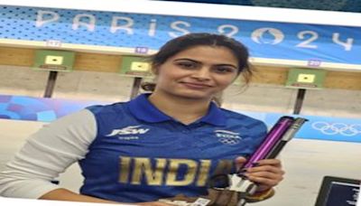 Manu Bhaker wins bronze in 10m air pistol, opens India's account at Paris Olympics 2024