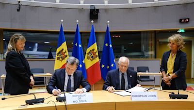 Moldova, EU sign pact on security, defense