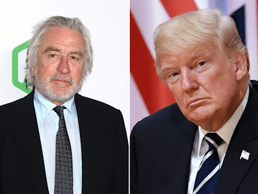 Robert De Niro llama a Donald Trump "monstruo"