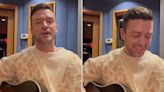 Justin Timberlake Performs Acoustic Version of New Song 'Selfish' While 'Getting Over the Flu': Watch