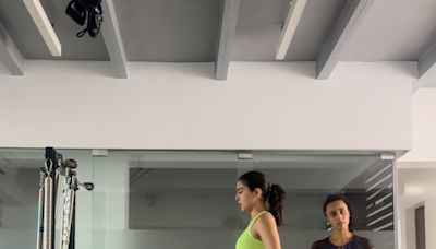 Sara Ali Khan's Pilates Saturday Marked The Start Of An Active Weekend Routine