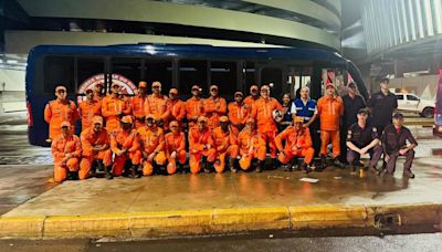 A lição de solidariedade e integração dos bombeiros baianos, que vieram ajudar o RS, a Serra e Caxias do Sul | Pioneiro