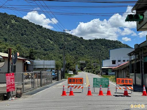 131縣道埔里牛洞路段邊坡整治 即起至22日白天封路施工