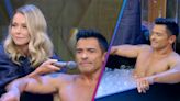 Watch Kelly Ripa Interview Mark Consuelos and Michael Gelman During Six-Minute Ice Bath Challenge