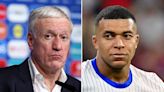 Deschamps takes dig at Kylian Mbappe after France are knocked out of Euro 2024