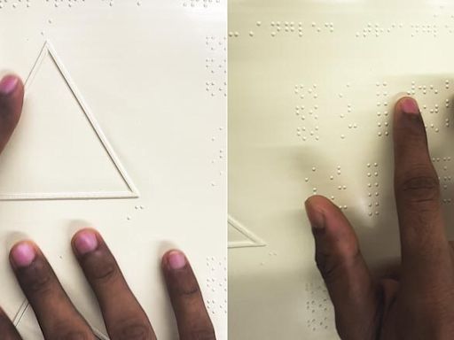 Tactile Graphics Bring Shapes To Naresh's Fingertips | Features